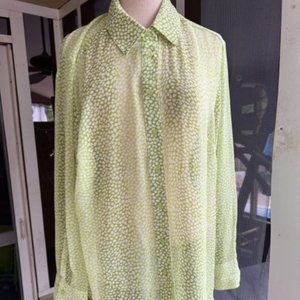 Lane Bryant Sheer Blouse